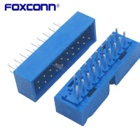 Foxconn HLL2107-CBC2D-4H USB3.0 19pin Blue Board End Jean Slot