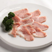 【小嚼士】頂級霜降松阪豬 整片200g 買2送1/共3包(松阪肉 豬頰肉 燒肉片 烤肉片 火鍋肉片 冷凍豬肉)