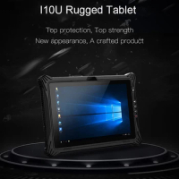 Rugged Tablet 10.1-inch Windows 10 OS or Windows 7 OS Industrial Tablet RJ45 Port NFC 1D/2D Scanner Car terminal