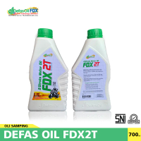 Defas Oli Samping Motor FDX2T API-TC 700ml oli samping - FDX2T Mesin Motorcycle
