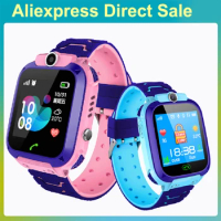 New Kids Smart Watch IP67 Waterproof SOS Phone Watch LBS Position Smartwatch Camera With Sim Card Children Gift For IOS Android