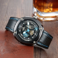 Mekanic AMST Watch for Men, Unconventional Design, Open Foam Bible, Comfortable to Wear, Waterproof