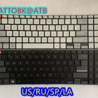 English/Russian/Spanish/Latin laptop keyboard for Asus Vivobook Pro 16 X7600 M7600 M7600Q Backlight