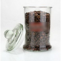 【密封罐-大容量-玻璃-口徑10*高18cm-750ml-2套/組】玻璃密封罐 咖啡豆密封罐 密封容器 儲存罐-7501008