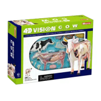 4d Cow Animal Anatomy Model Skeleton Medical Teaching Aid Laboratory Education classroom Equipment master puzzle Assembling Toy