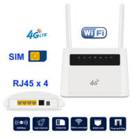 America Europe Asia Africa Unlocked 300Mbps Networking Computers IPTV Wireless Routers VPN Sim Card Router Modem 4G Wifi Hotspot