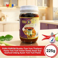 PHRA PHROM Bumbu Tom Yum Thailand 225g - Pasta Tom Yum Instan Pedas Asam Sup Seafood Udang Ayam Tom 