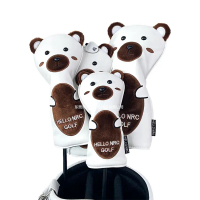 ปลอกหุ้มไม้กอล์ฟ ลายหมีขาว Hello Bear (CVN005) Golf Head Cover Bear ราคาสินค้าต่อ1 ชิ้น