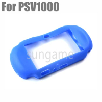 10pcs Soft Silicone Skin Protector Cover Case for Sony PS Vita Console Shell for PSV1000