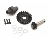 Boom Racing 24/8T Heavy Duty Keyed Bevel Helical Gear for AR44 Axle RC 1/10