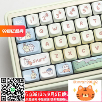 小八鍵帽MOA高度chiikawa可愛MAC熱升華HI75 HI8 S99 F99 104 F87-杏奈生活館