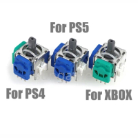 10pcs For PS4 PS5 Xboxone XBOX Series XBOX360 Game Console Hall Effect Joystick Handle Rocker
