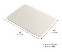 (免運) 日本製 Soil 珪藻土 硅藻土 Bath Mat Light 吸水腳踏墊 硅藻土吸水墊 快乾地墊 輕薄型 日本代購