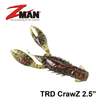 【RONIN 獵漁人】Z-MAN TRD CrawZ 2.5吋 小螯蝦 極度耐咬 路亞軟蟲(路亞 軟蟲 淡水 海水 根魚)