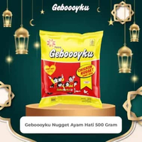 GEBOOYKU NUGGET AYAM HATI 500 GR