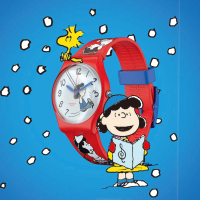 SWATCH 史努比Snoopy限量聯名手錶 KLUNK!-Gent 原創系列 瑞士錶 錶(34mm)