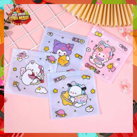 LGSM Zip Lock Tas Cookie Mini Gambar Karakter Plastik Ziplok Plastik Kemasan Permen Kue Serbaguna Pl