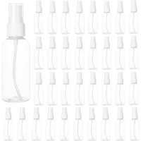 10PCS 10/30/50/60/100ml Refillable Spray Bottles Portable Transparent Plastic Atomizer Cosmetic Perfume Travel Empty Container
