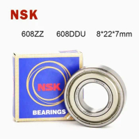 Japan NSK Bearing 5/10Pcs 608ZZ 608DDU High Speed Ball Bearing 608zz ABEC-7 8x22x7 mm roller skates 