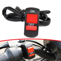 Universal Motorcycle Handlebar Flashing Switch Moto Light Switch For Gios Bicycle Keeway Superlight 200 Scooter Tuning