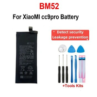 100% Orginal BM52 5260mAh Mobile Phone Battery For Xiaomi Mi Note 10 Lite Note 10 Pro CC9pro CC9 Pro Replacement Batteries
