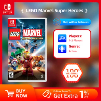 Nintendo Switch Game Deals - LEGO Marvel Super Heroes - Games Cartridge Physical Card for Nintendo Switch Oled Lite