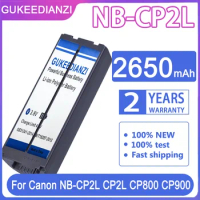 GUKEEDIANZI Replacement Battery For Canon Photo Printers SELPHY CP800 CP900 CP910 CP1200 CP100 CP1300 For Canon NB-CP1L CP2L
