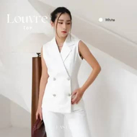 Louvre Top | Top Wanita | Atasan Terbaru Wanita | Blouse Wanita | Baju Imlek Wanita | Baju CNY Wanit
