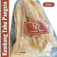Kembang Tahu Kering Pangcia Fucuk Asli Bangka - Stik Kembang Tahu Kering Dried Bean Stick Special PA