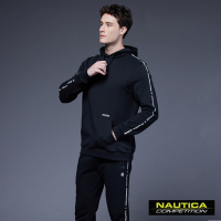 Nautica男裝 COMPETITIO酷炫防風連帽外套-黑色