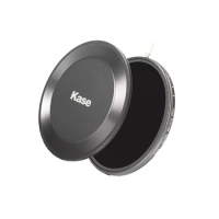 Kase Variable 6-9 Stop Neutral Density Filter with Magnetic Lens Cap kit （Variable ND64-512 Filter）