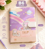 BUKU TULIS / NOTEBOOK / PLANNER THE CAT OF THE AIR | SOFTCOVER TEBAL BUKU DIARY BUKU SEKOLAH CATATAN