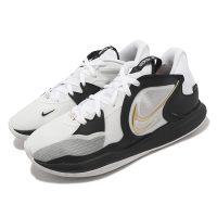 Nike 籃球鞋 Kyrie Low 5 EP 白 黑 金 低筒 男鞋 歐文 Irving 氣墊 運動鞋 DJ6014-101