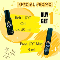 PROMO SPECIAL.... Buy 1 Get 1 JCC OIL Uk 50 ml (Free 1 JCC mini) 100% ORIGINAL Minyak aromaterapy