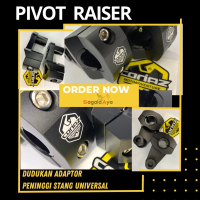 Pivot Raiser CNC Adaptor Riser stang Fatbar CB CRF 250 Versys KTM