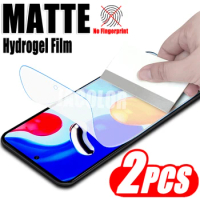 2pcs Soft Matte Screen Protector For Xiaomi Redmi Note 12 12S 11 11S 10 10S 9 9S For Note11S Note12S Note10S Note9 Hydrogel Film