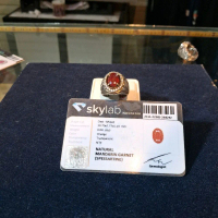 Mandarine Garnet No Heat 4,04 crt Rasa Seperti Orange Sapphire Memo Sky Lab Natural Spessartine