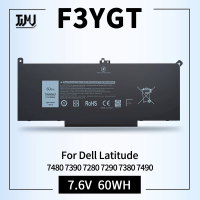 F3YGT 7480 2X39G 60WH Laptop   Latitude 12 7000 7280 7290 13 7380 7390 P29S002 14 7480 7490 E7280 E7