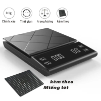 【Chính hãng】 Cân điện tử mini E6012,Cân pha cà phê tiểu ly điện tử Độ chính xác cao,sử dụng pin