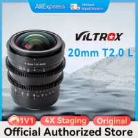 Viltrox S20mm T2.0 Professional movie MF lens full frame wide angle lens large aperture Sony Full Frame E mount