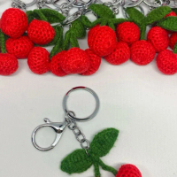 Gantungan tas cherry charry Red