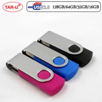 Tar-U Metal USB Flash Drive 4GB 8G 32GB 16GB 64GB Waterproof Usb 2.0 Pendrive Portable Memory Stick Engrave Gift