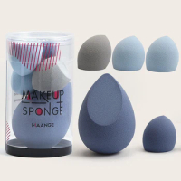 5-Pack Makeup Sponge Set Facial Beauty Puff Mini Beauty Egg Wet and Dry For Foundation Concealer Makeup Blender Tools 2022 New M