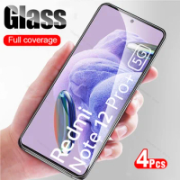 4Pcs Protective Film For Xiaomi Redmi Note 12 Pro+ Note12 Pro Plus 5G Tempered Glass Screen Protector Redmy Not 12S Note12Pro 4G