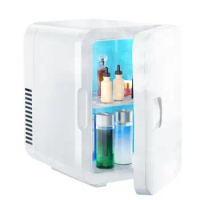 Car Refrigerator Fridge 6L Mini Fridge Freezer 12V Compressor Portable Cooler Electric Cooler Freezer For Home Use Vehicle Truck