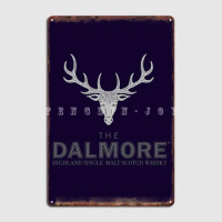 Classic Dalmore Logos Metal Plaque Poster Wall Decor Pub Garage Decoration Cinema Kitchen Tin Sign Poster