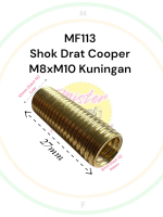 5PCS Sok Bos Drat M8XM10 Blok Mesin Besi KUNINGAN Baut Dalam 12 Luar 14 Panjang 27mm