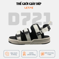 Giày Sandal unisex Letas ( D721), năng động, trẻ trung Trắng đen Nam Đế Bằng