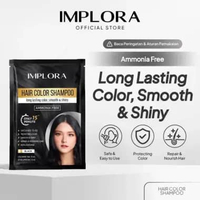 Implora Hair Color Shampoo Black