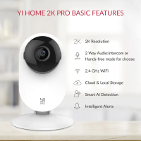 YI Pro Home 2K Wifi Surveillance Camera 3MP IP CCTV Smart Home Baby  Monitor Security Protection Com